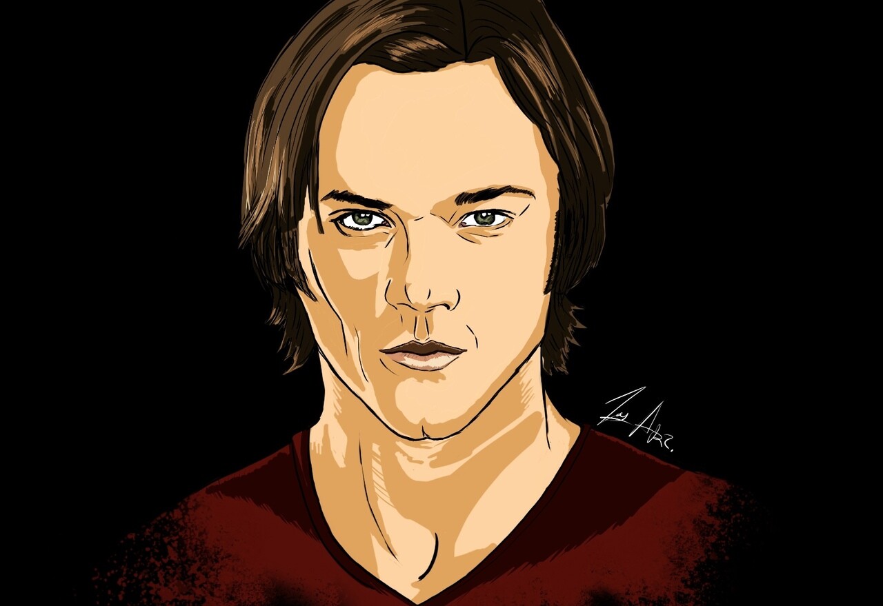 Рисунки сем. Сэм Винчестер лицо в профиль. Картина Сэма. Сэм Винчестер скетч фронт. Флаг Сэма винчестера.