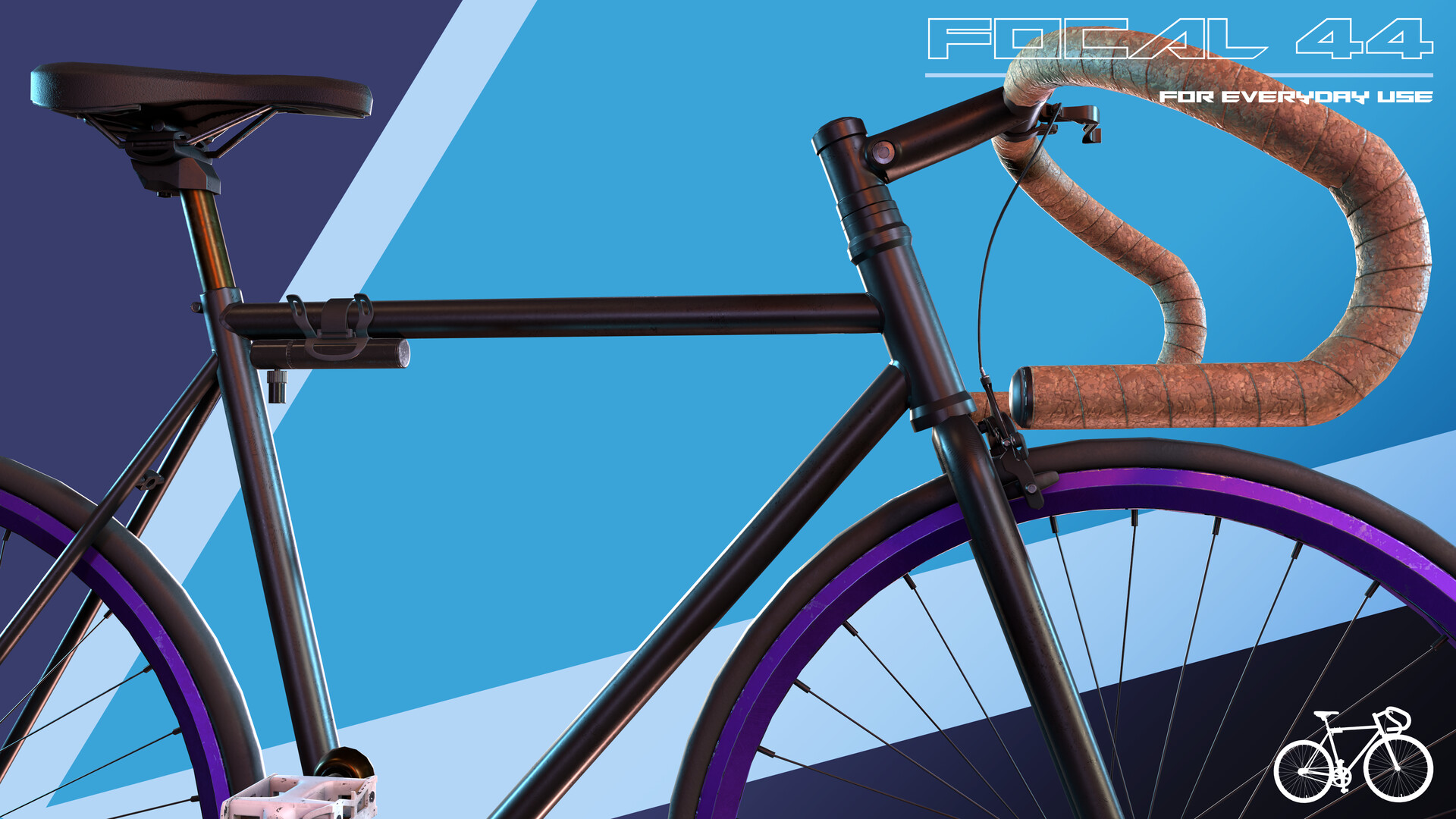 focal44 ArtStation - Fixie Bike