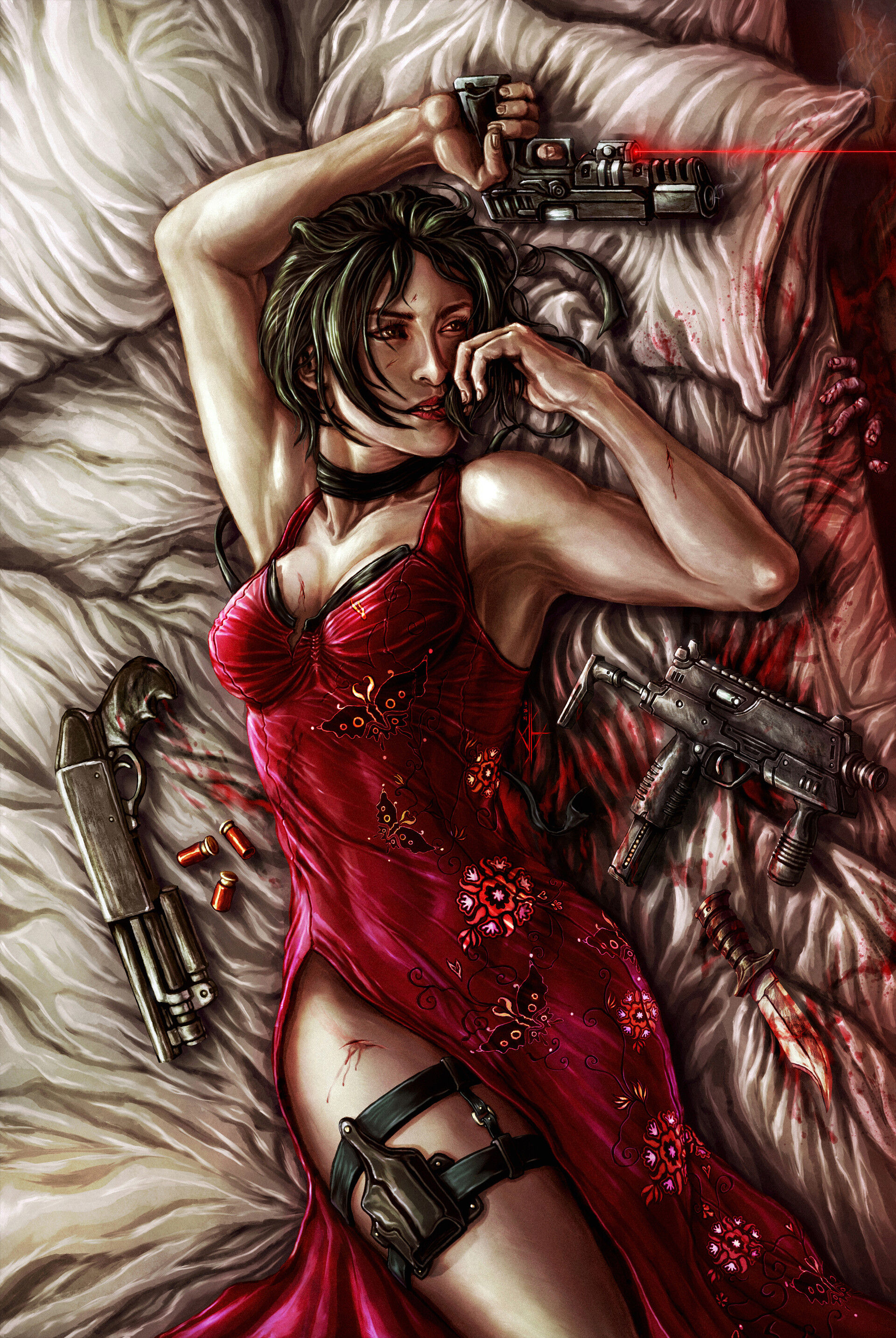ArtStation - Ada Wong - Resident Evil 2 Remake