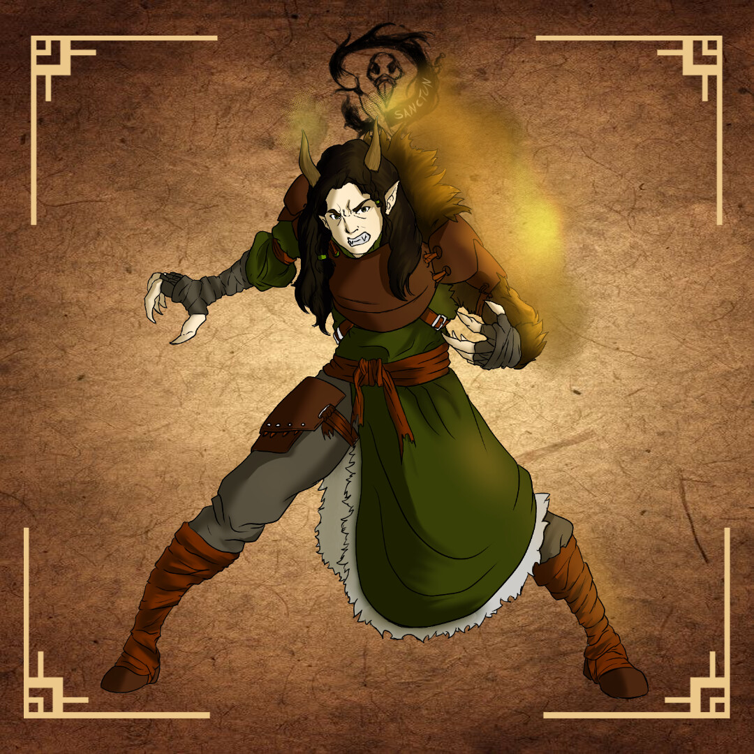 ArtStation Grey, The Shifter Druid