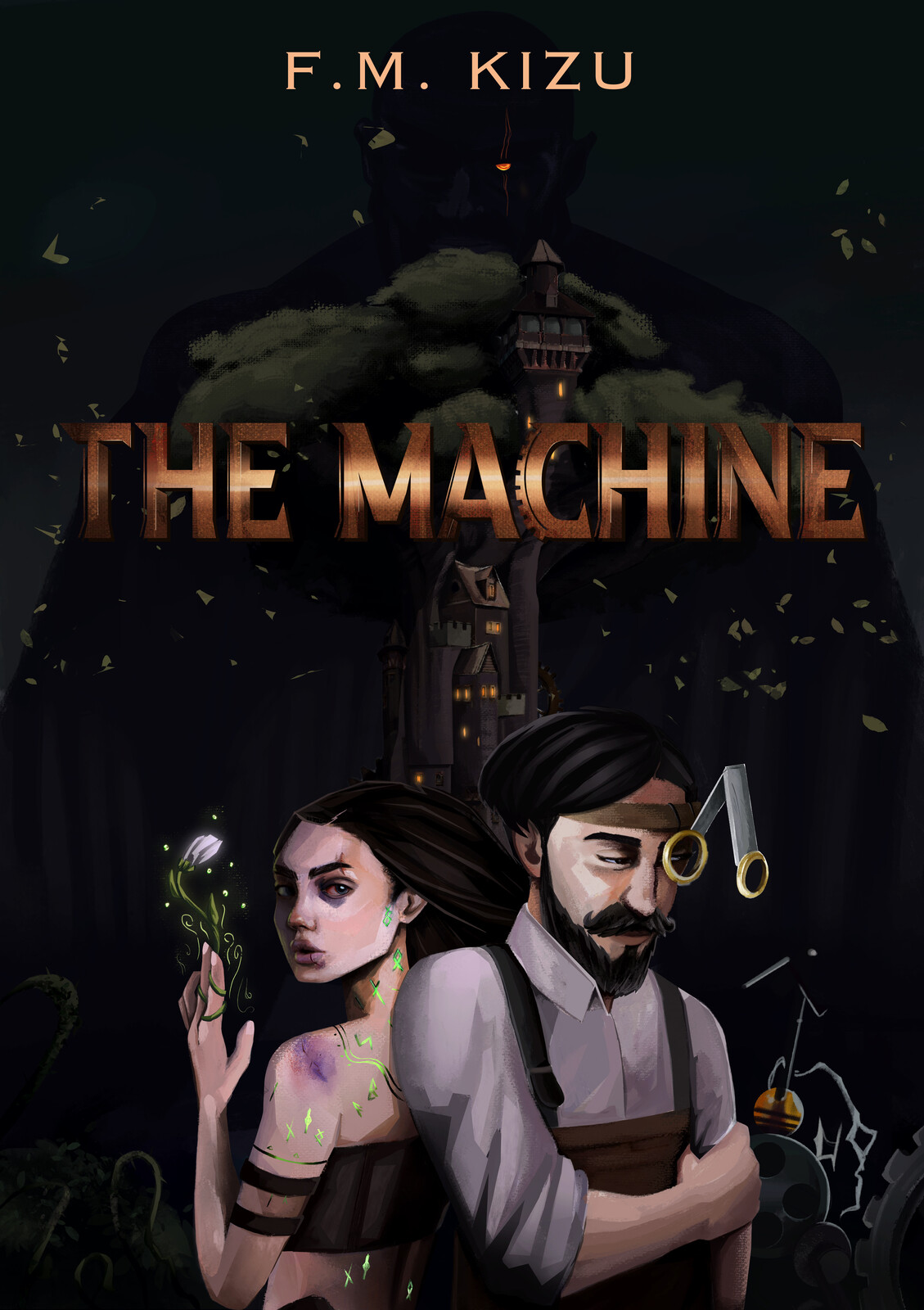 The Machine Book Cover Illustration
