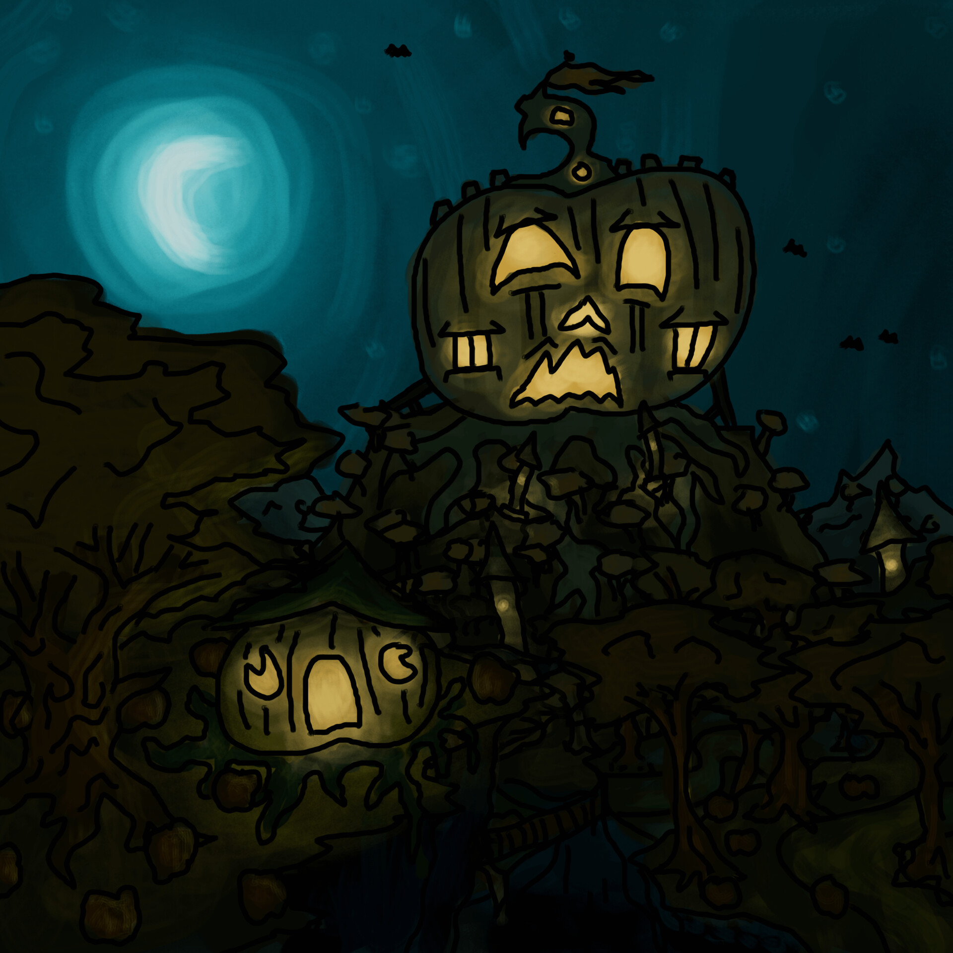 ArtStation Halloween Hollow