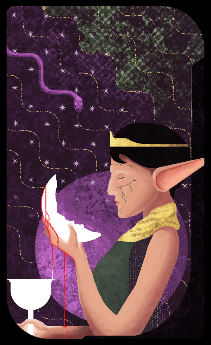 ArtStation Merrill, Queen of Cups