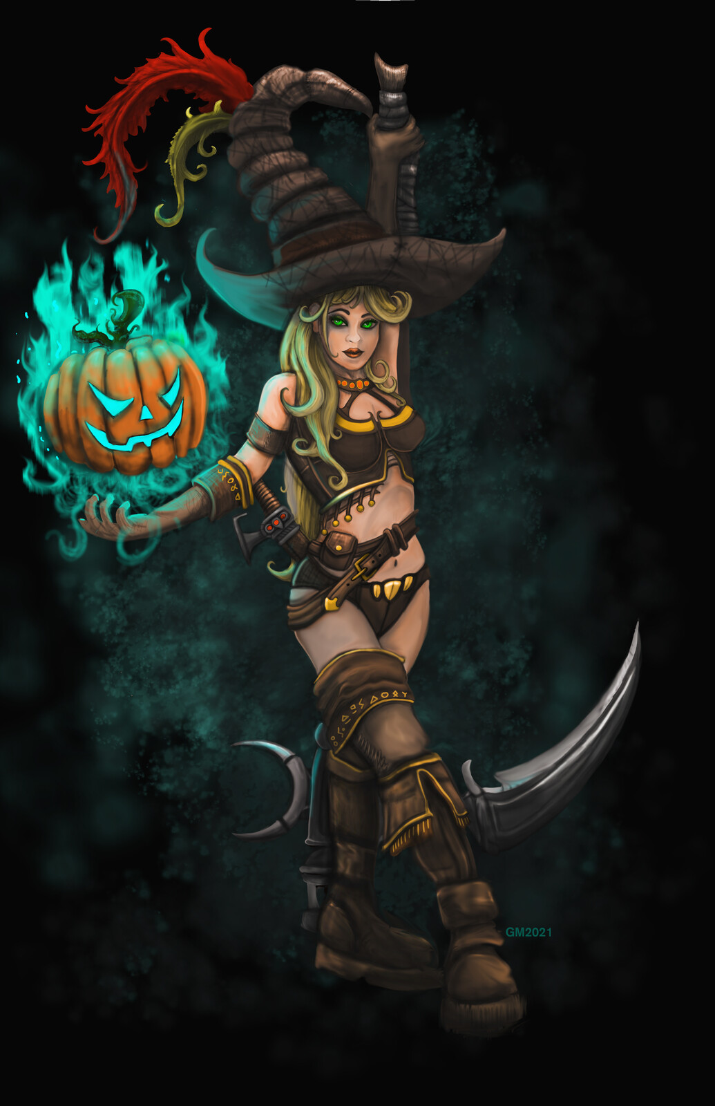 Harvest Witch - Concept Art