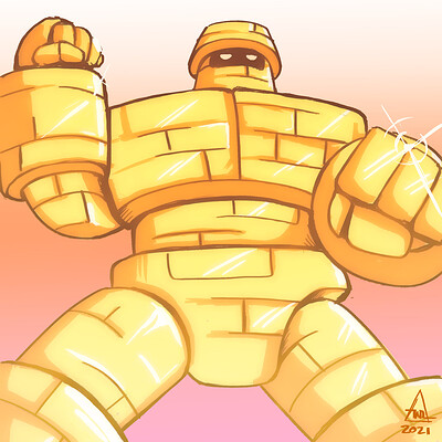 Day 94 - Gold Golem