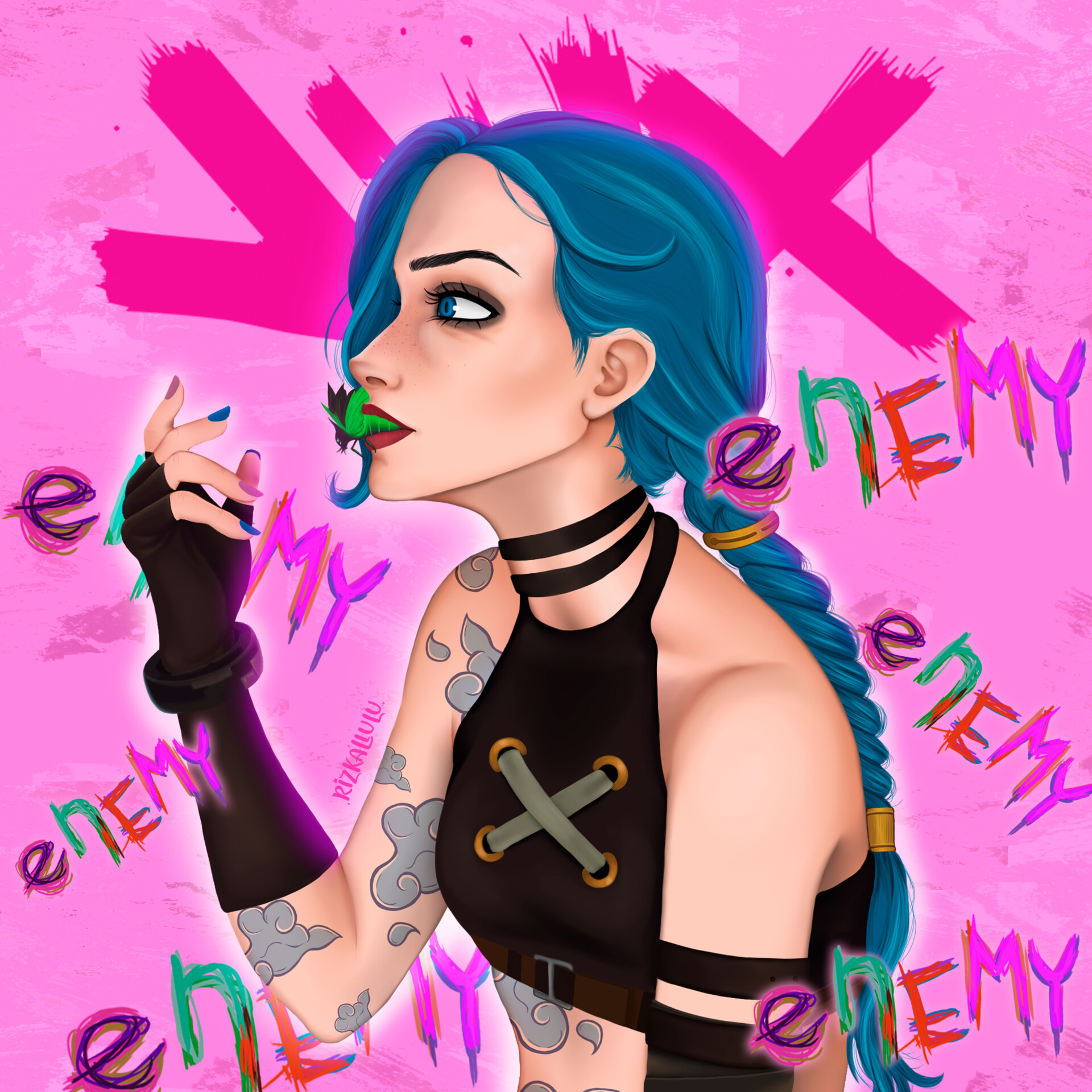 ArtStation Jinx Arcane
