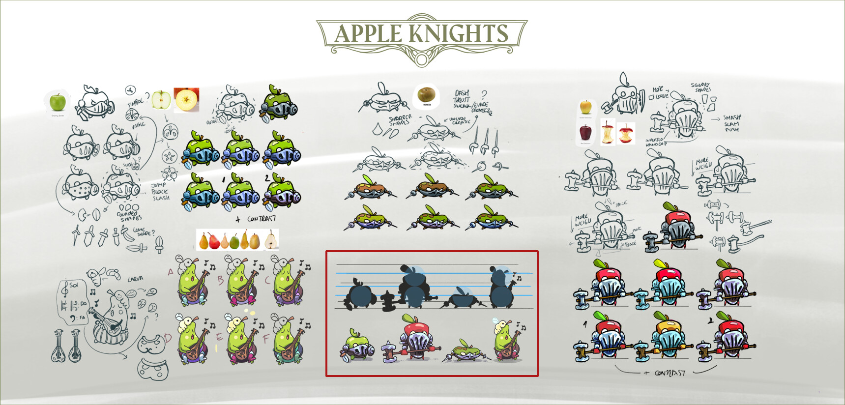 ArtStation - Apple knight.