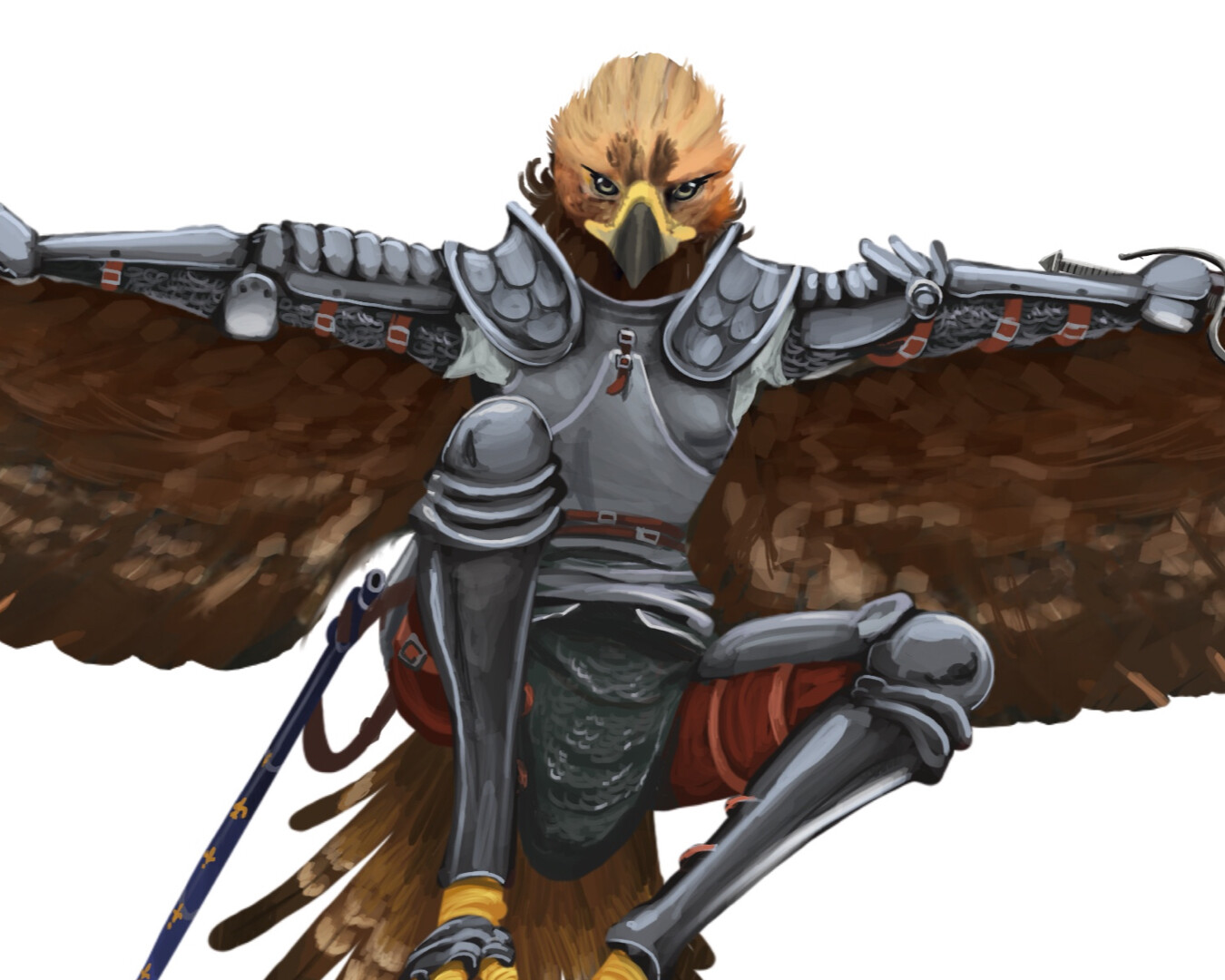 Jean the Golden Eagle detail