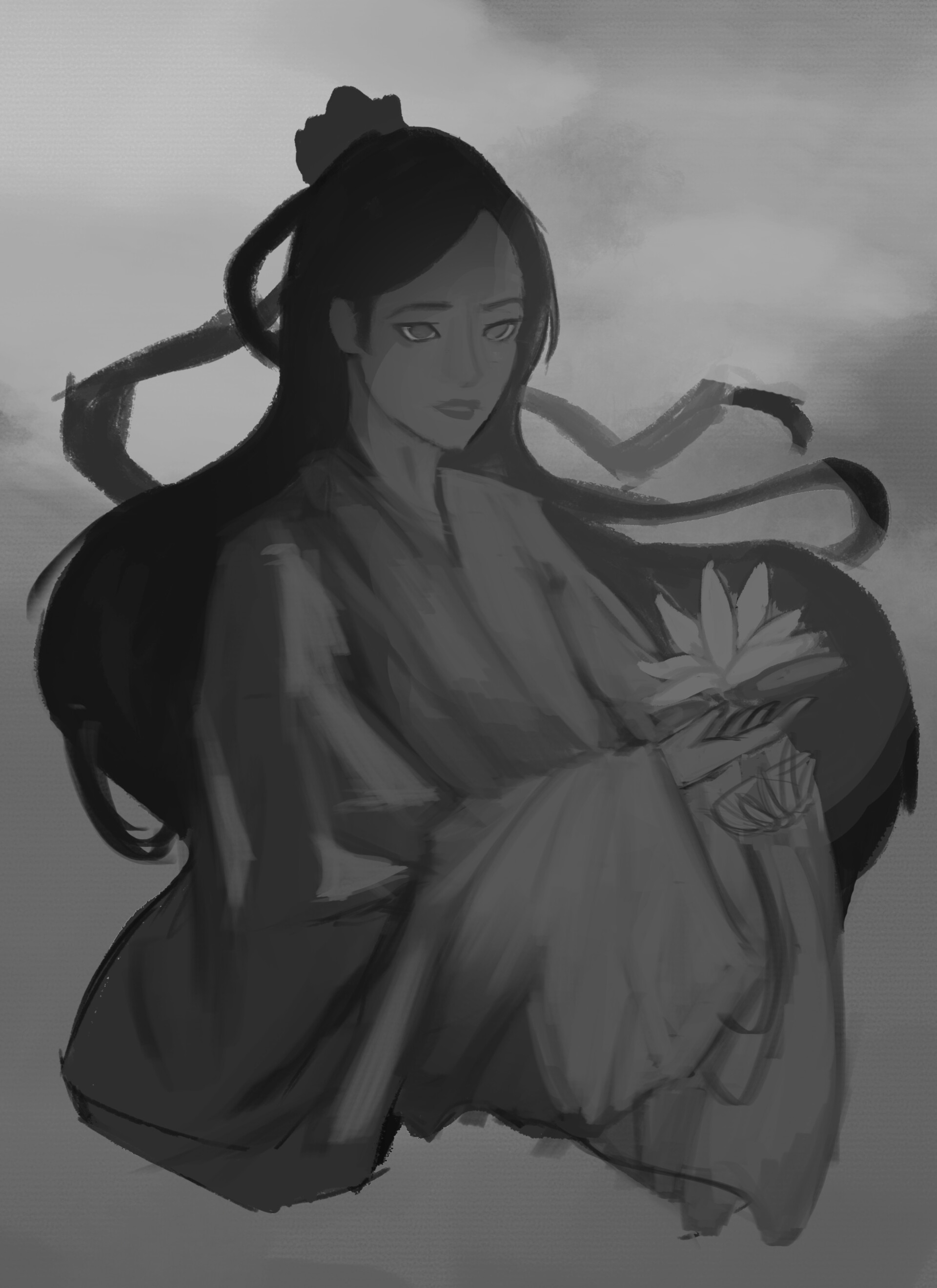 FOUND Golden Lotus Character Painting And Design found-golden-lotus-character-painting-and-design