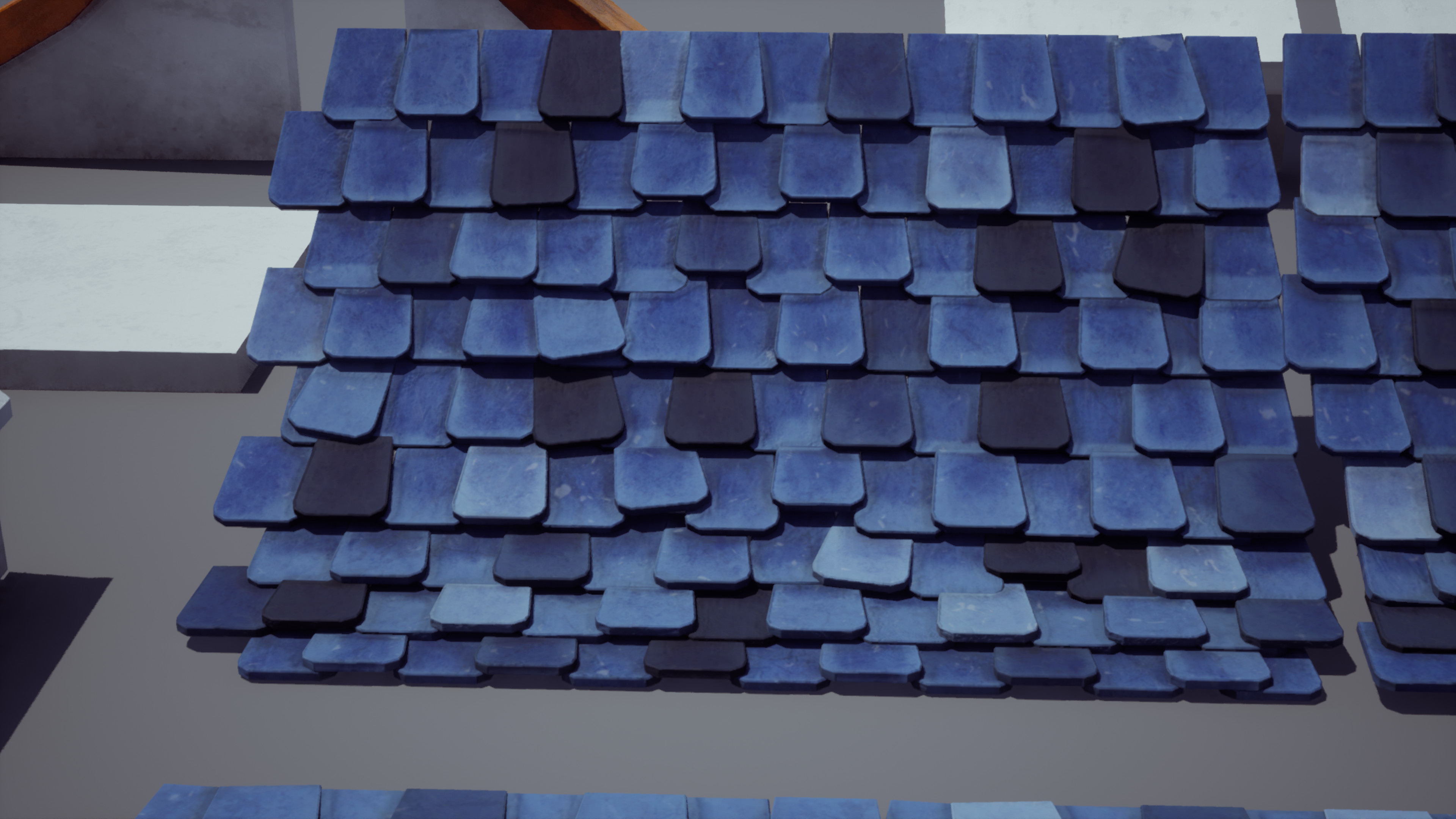 roof tiles(blue)