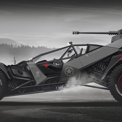 Encho enchev military buggy concept