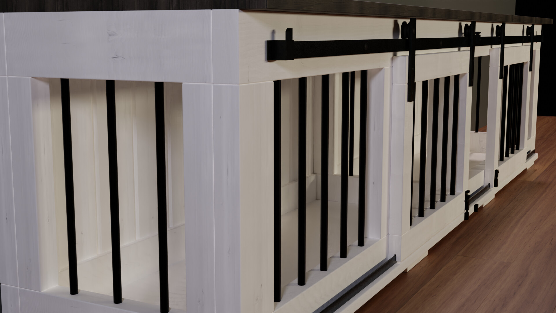 ArtStation Dog Kennel Bench