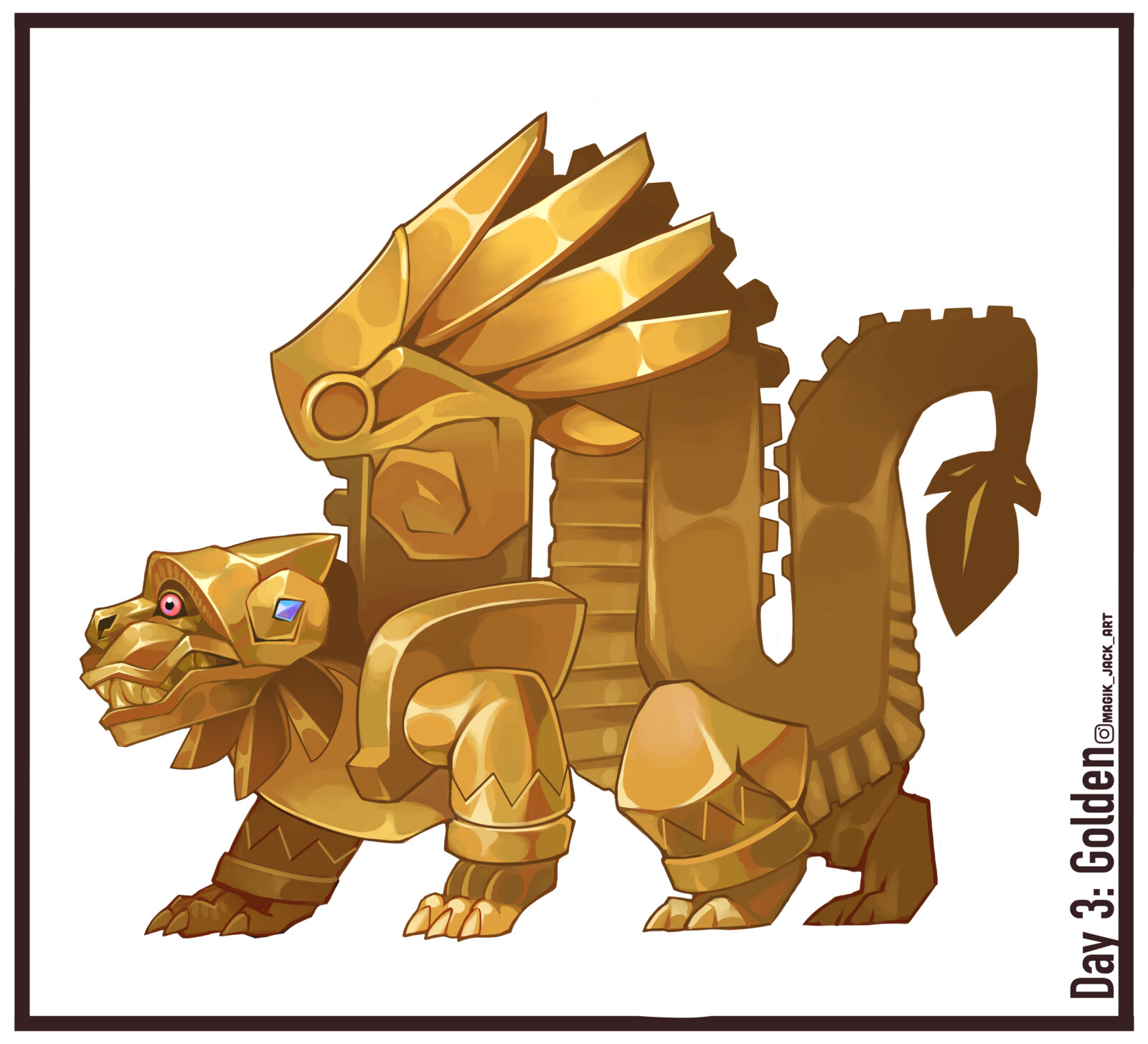 Tony the Golden Dragon