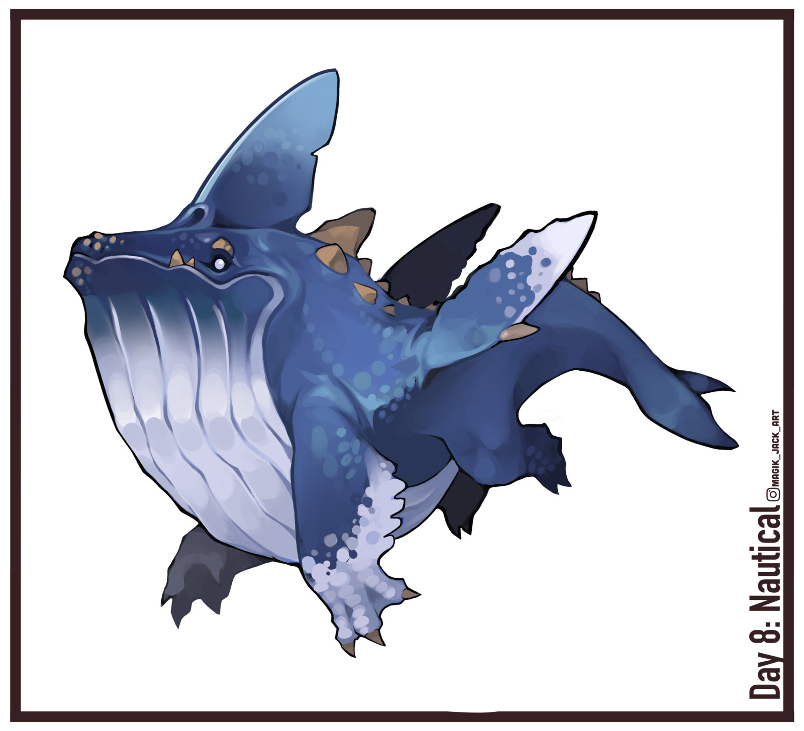 Darlene the Nautical Dragon