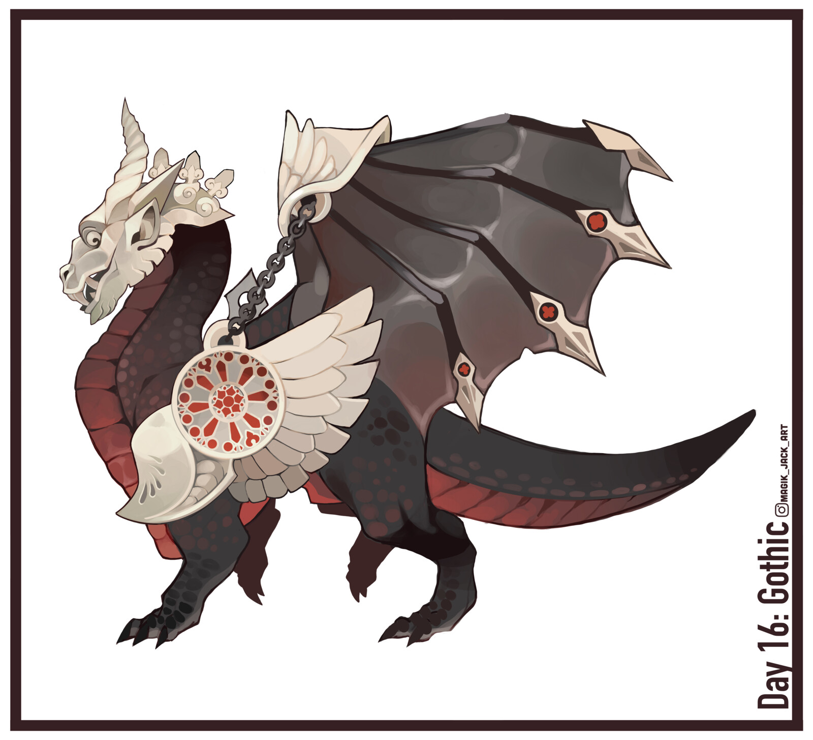 Astrid the Gothic Dragon 
