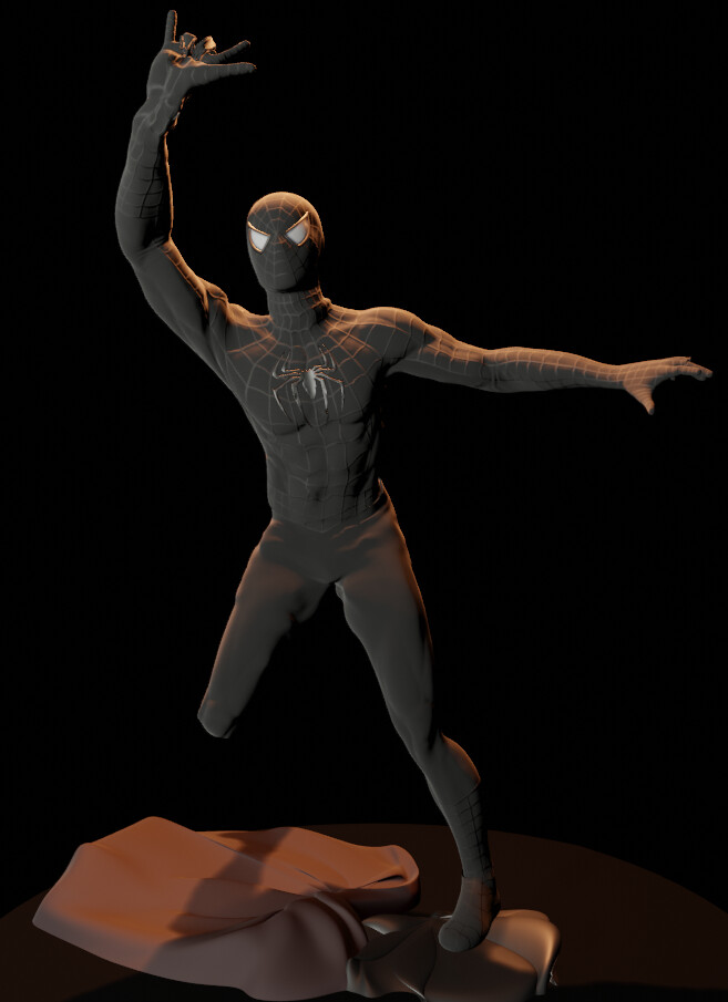 Tobey Maguire Black Suit Spiderman | Tobey Maguire Spiderman Costume - Costume  Black - Aliexpress