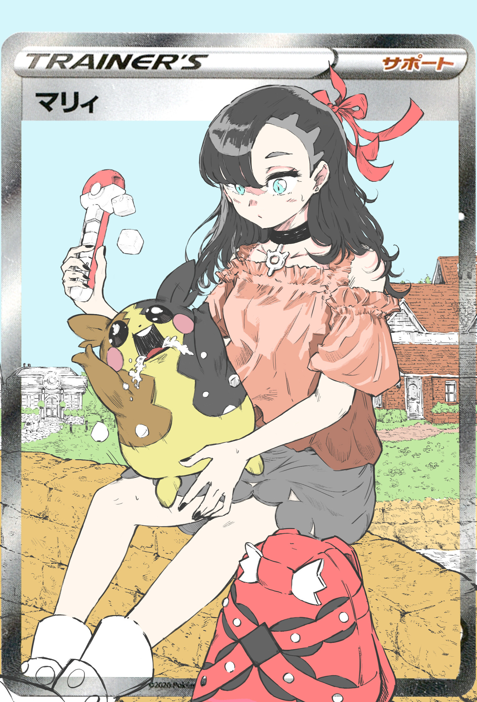 ArtStation - マリィとモルペコ Marnie