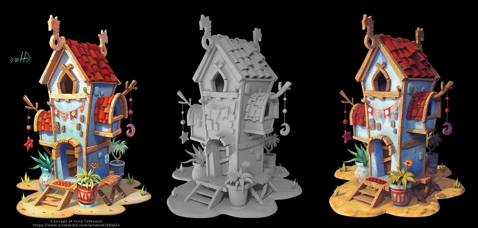 reference concept, 3d model, render