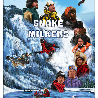 John collado snake milkers poster web