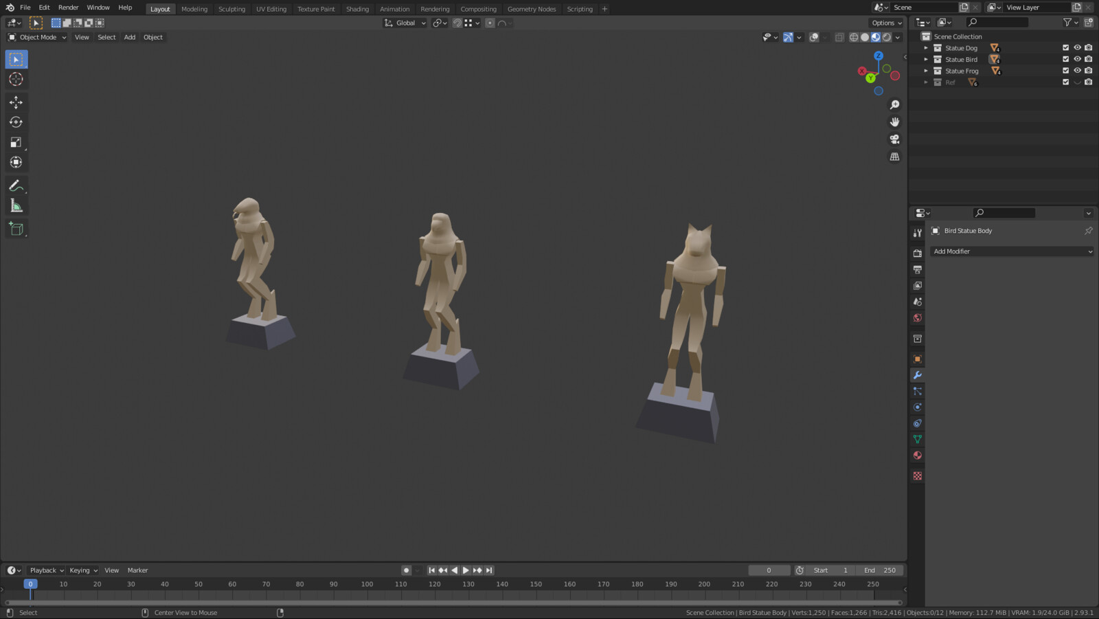 Statues 
