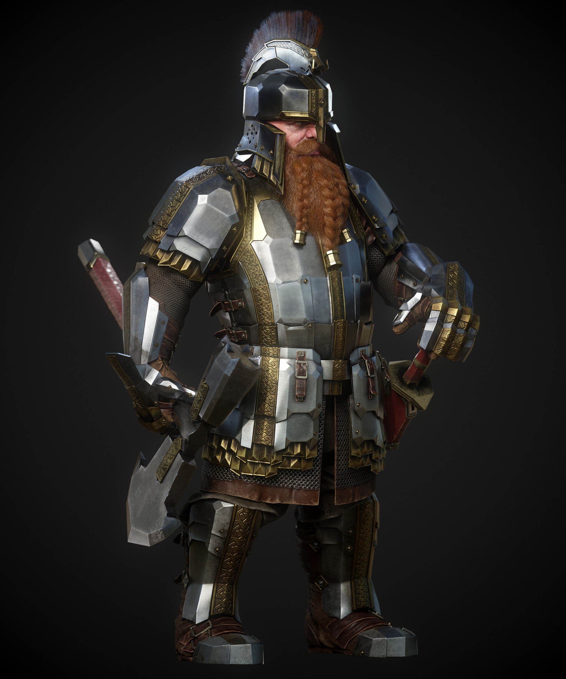 Thorge Paulsen - Gameready Iron Hill Dwarf