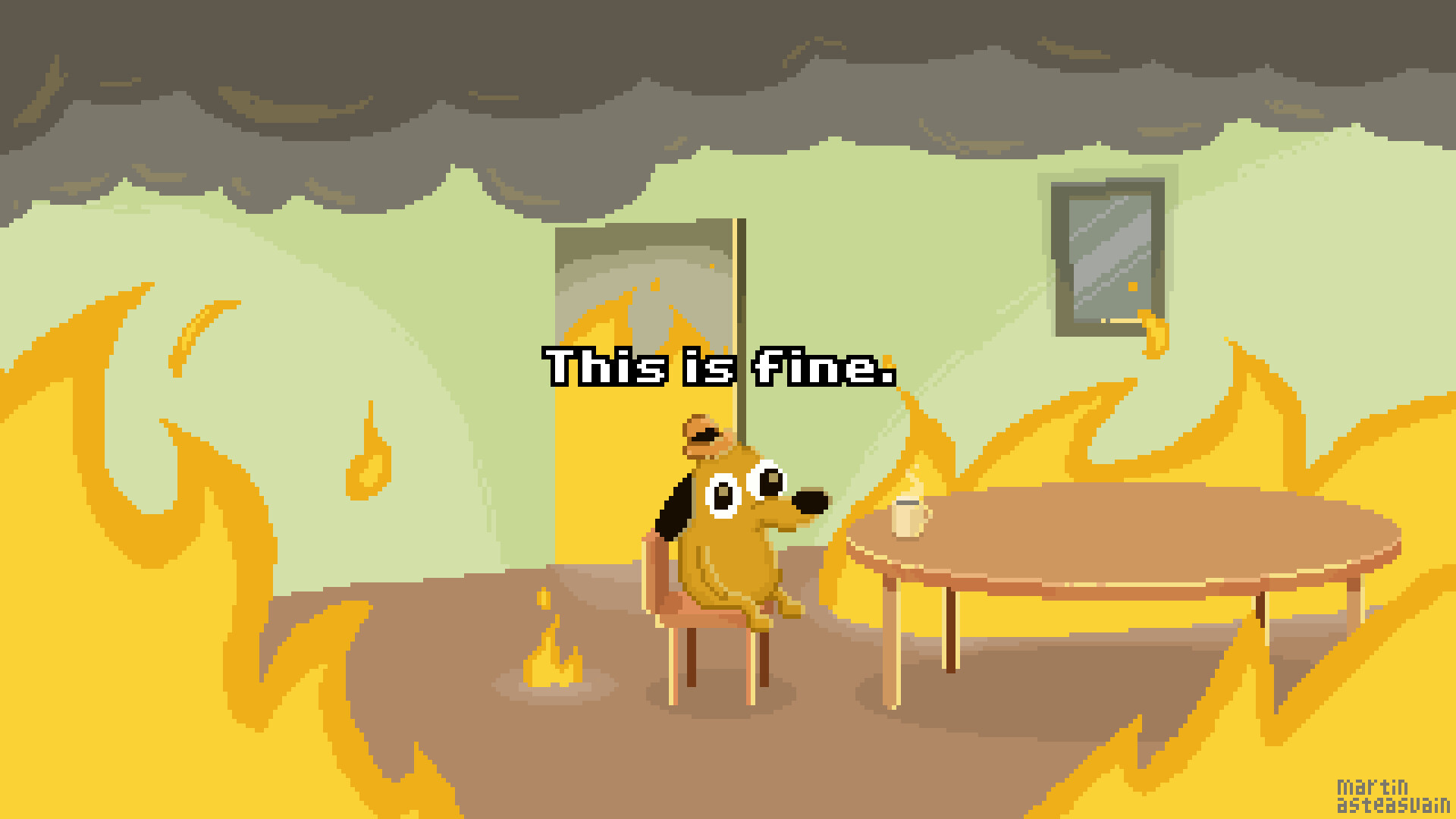 ArtStation This is fine...