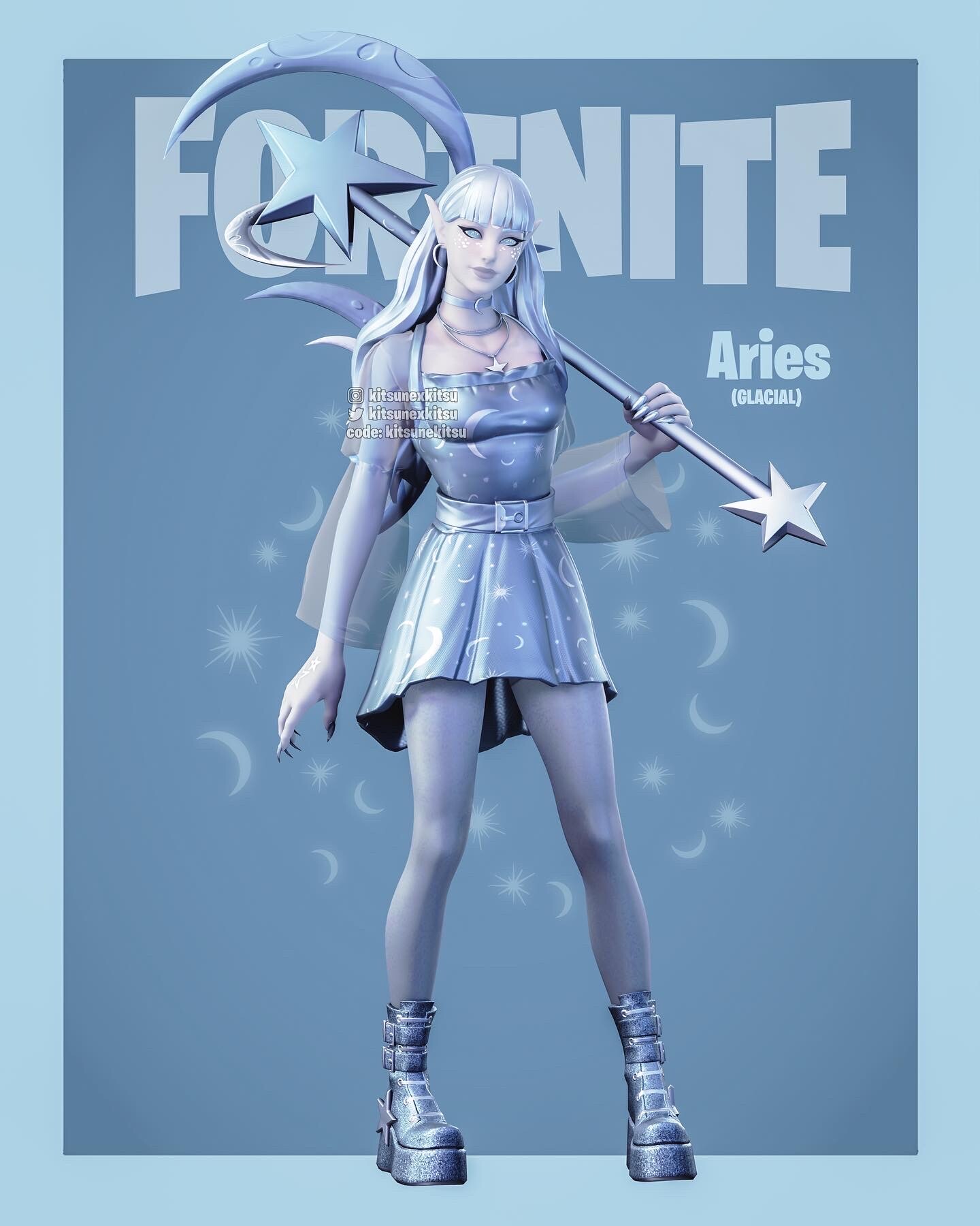 Kitsu FORTNITE Aries [FAN DESIGN]