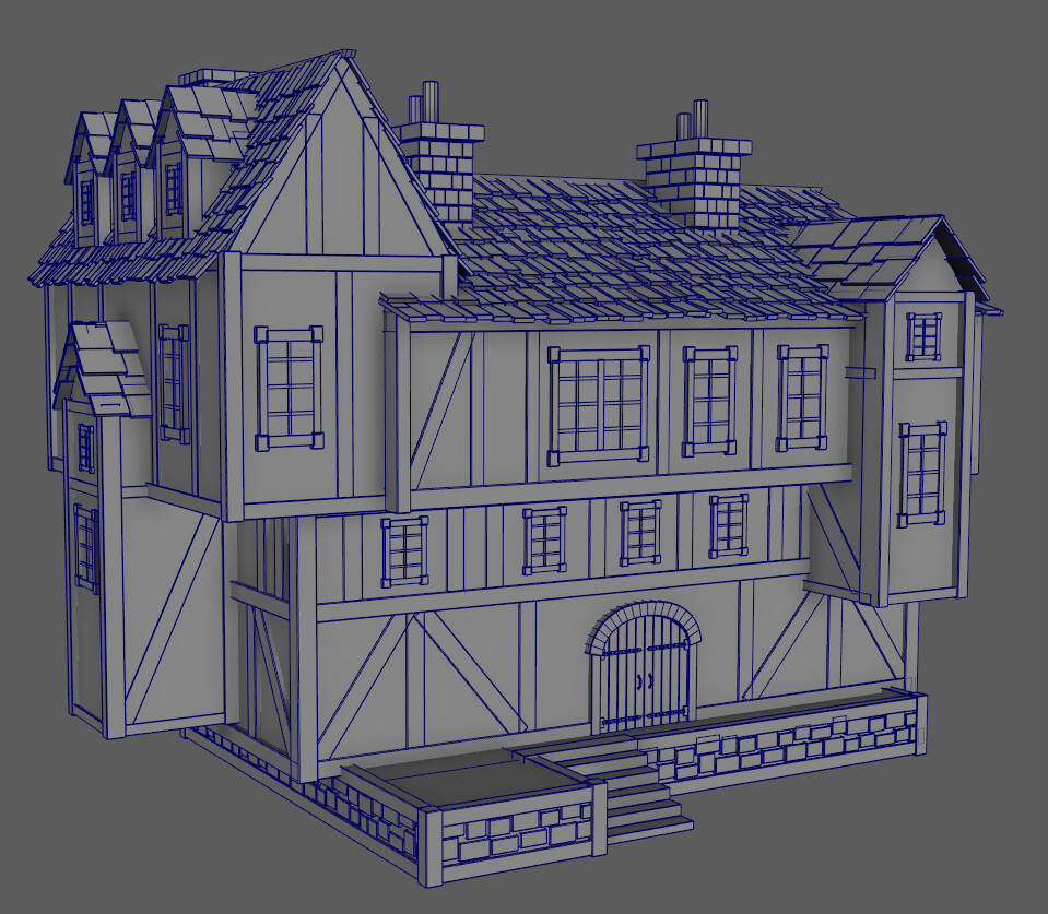 Experimental build using the above assets + scale only