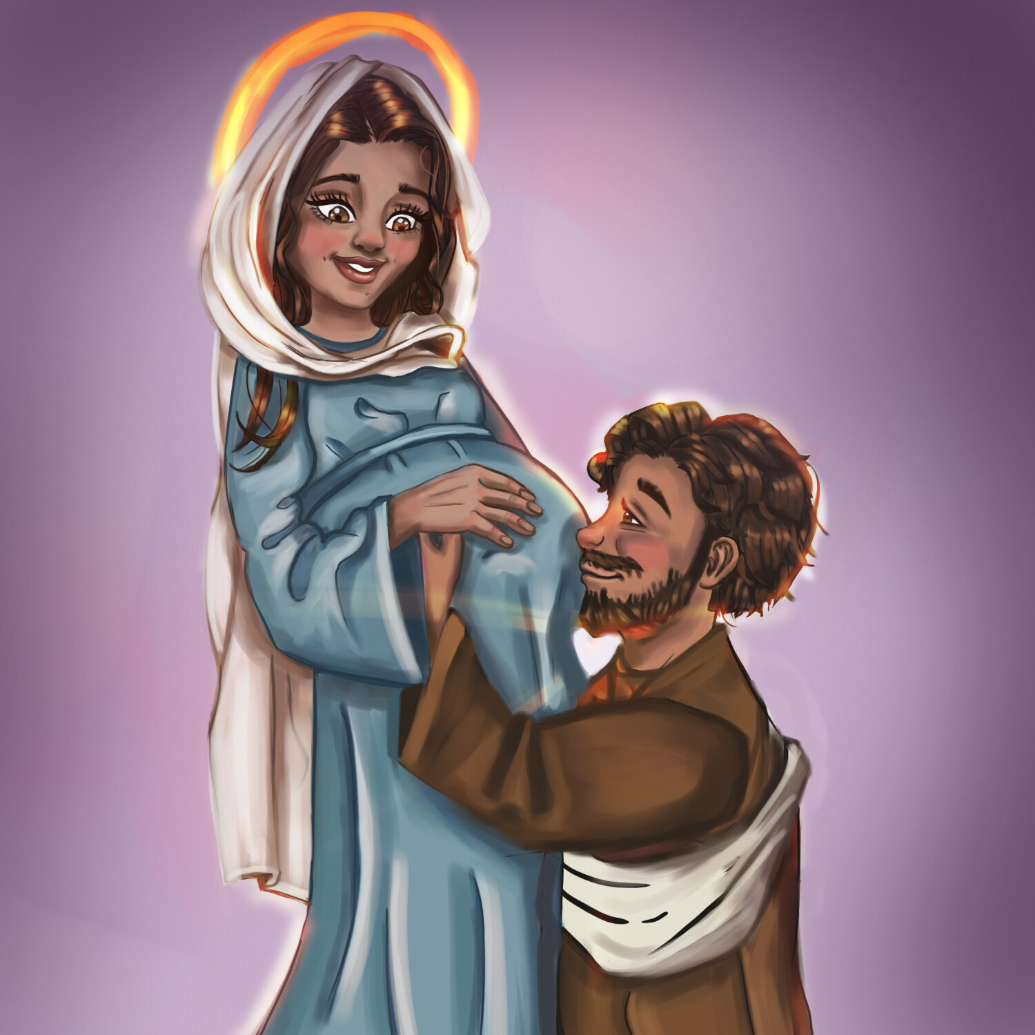 ArtStation - Pregnant Mary