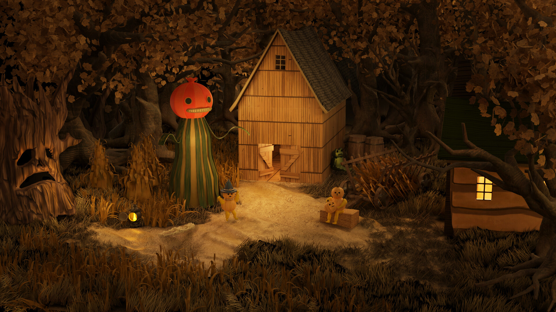 ArtStation Environmental Stylized 3d Art Based On Over The Garden artstation-environmental-stylized-3d-art-based-on-over-the-garden