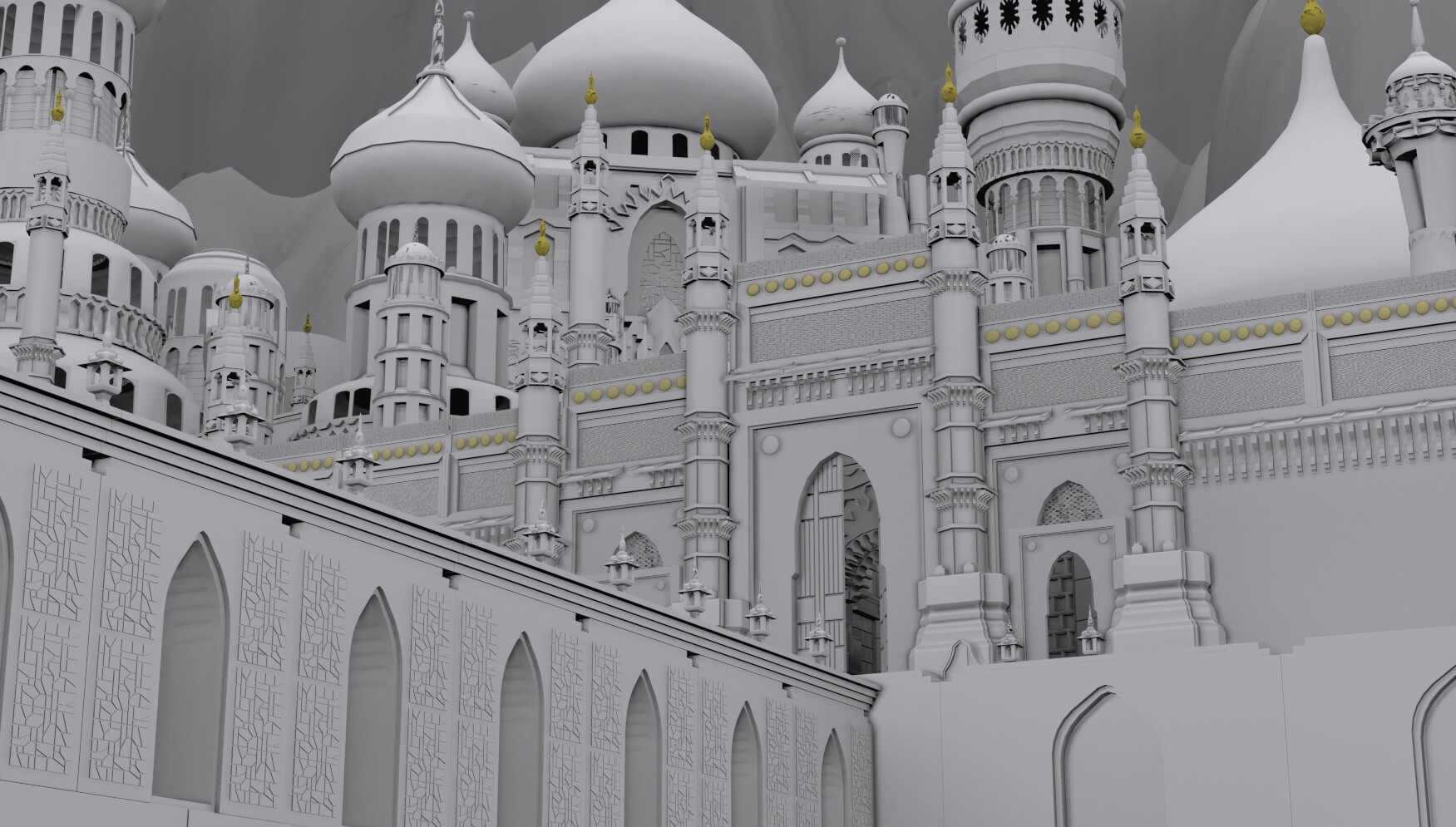 ArtStation Arabic palace