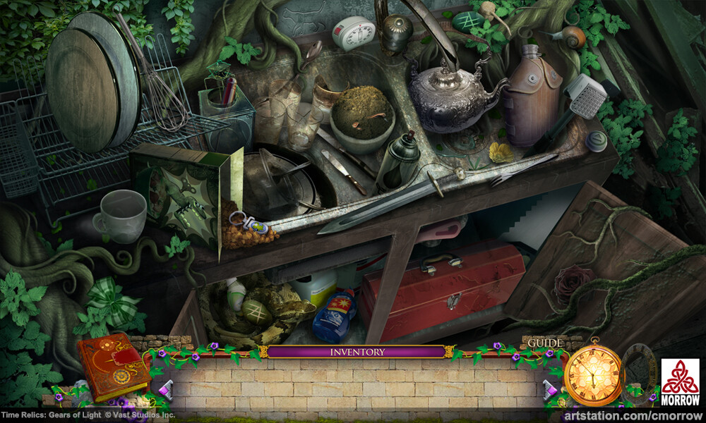 ArtStation Hidden Object Screens (Time Relics)