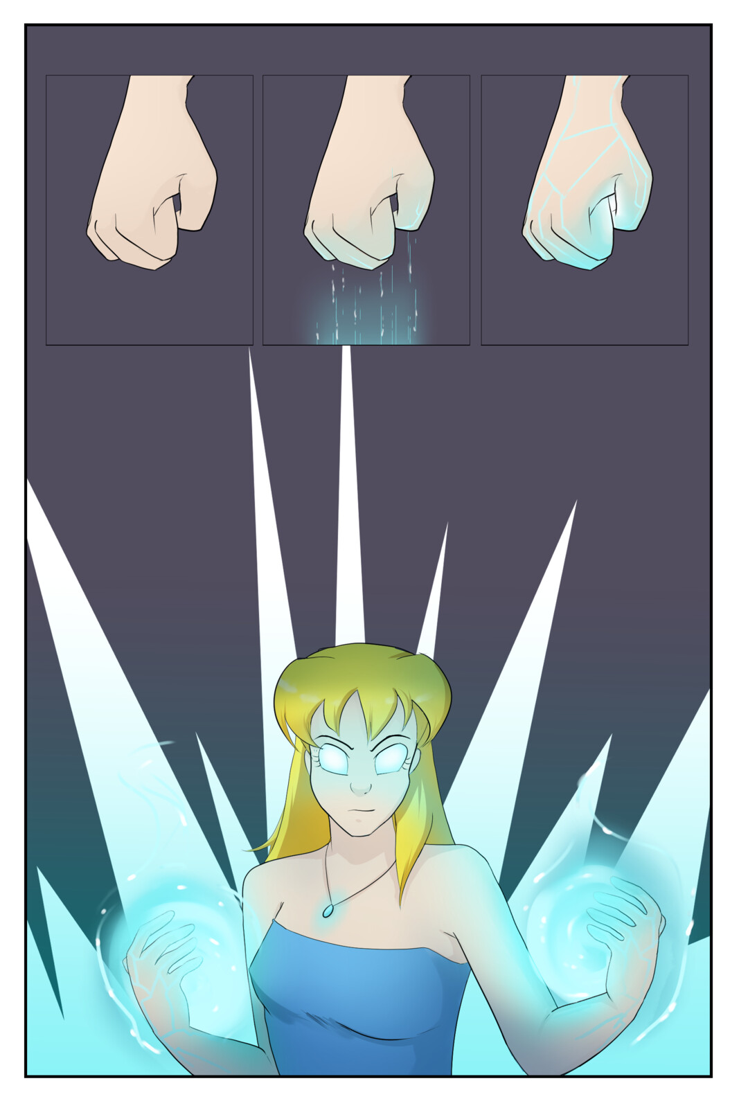 Finished page