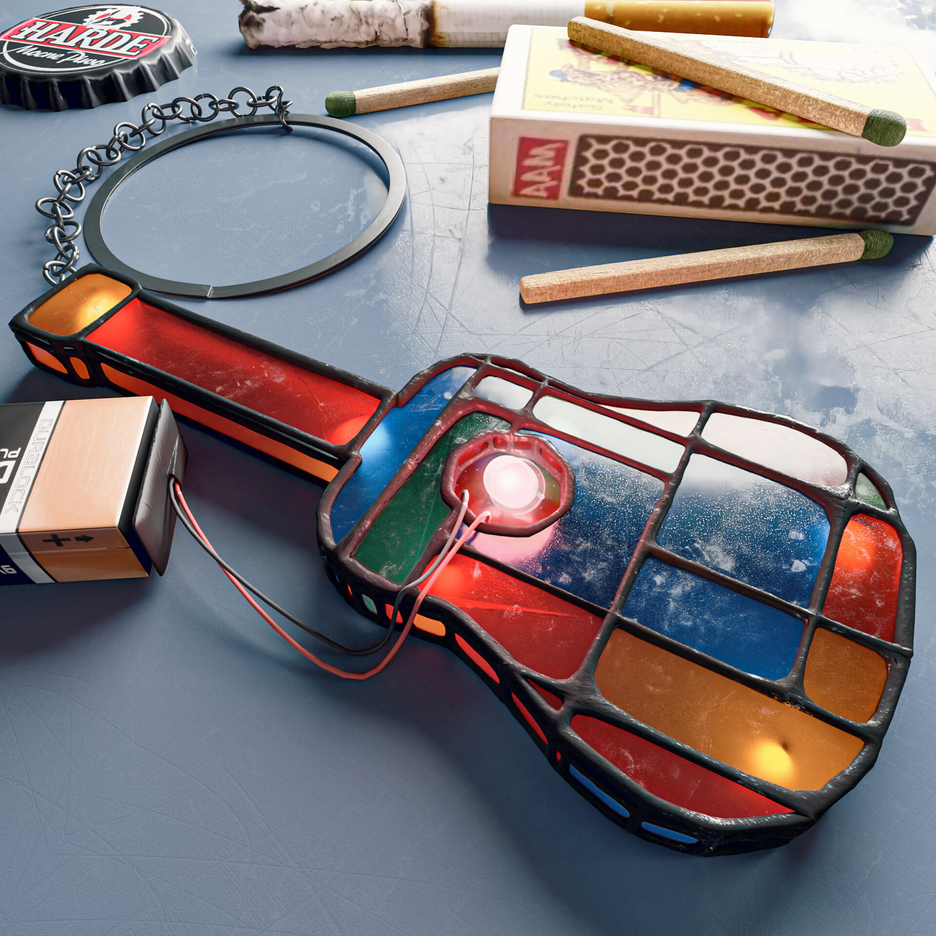 ArtStation Plastic Guitar