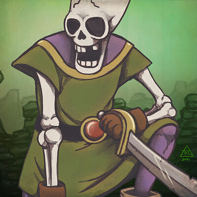 Day 127 - Skeleton Soldier