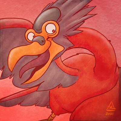 Day 138 - Perky Pelican