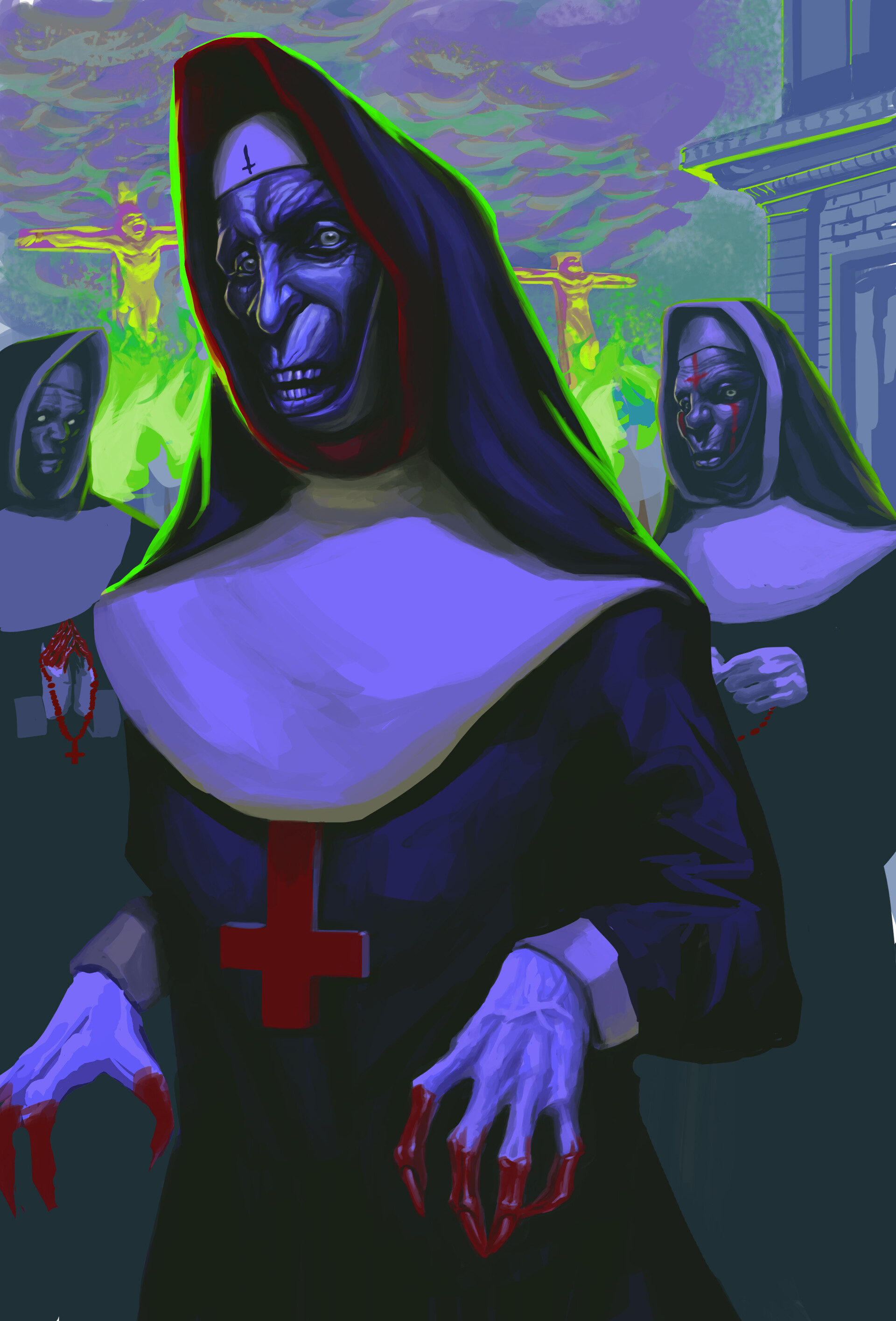 ArtStation Horror Illustrations