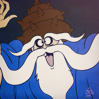 Day 207 - Wizened Wizard
