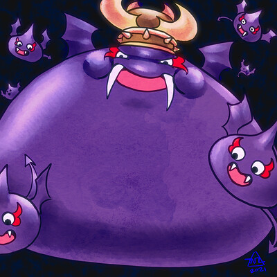Day 240 - Dark King Slime