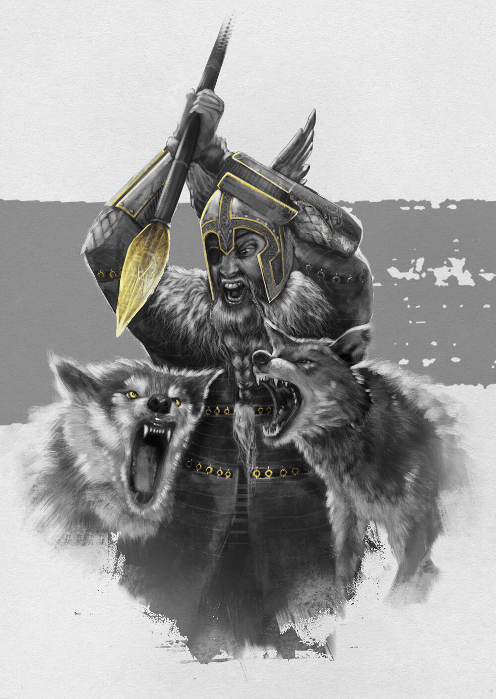 Odin the warrior