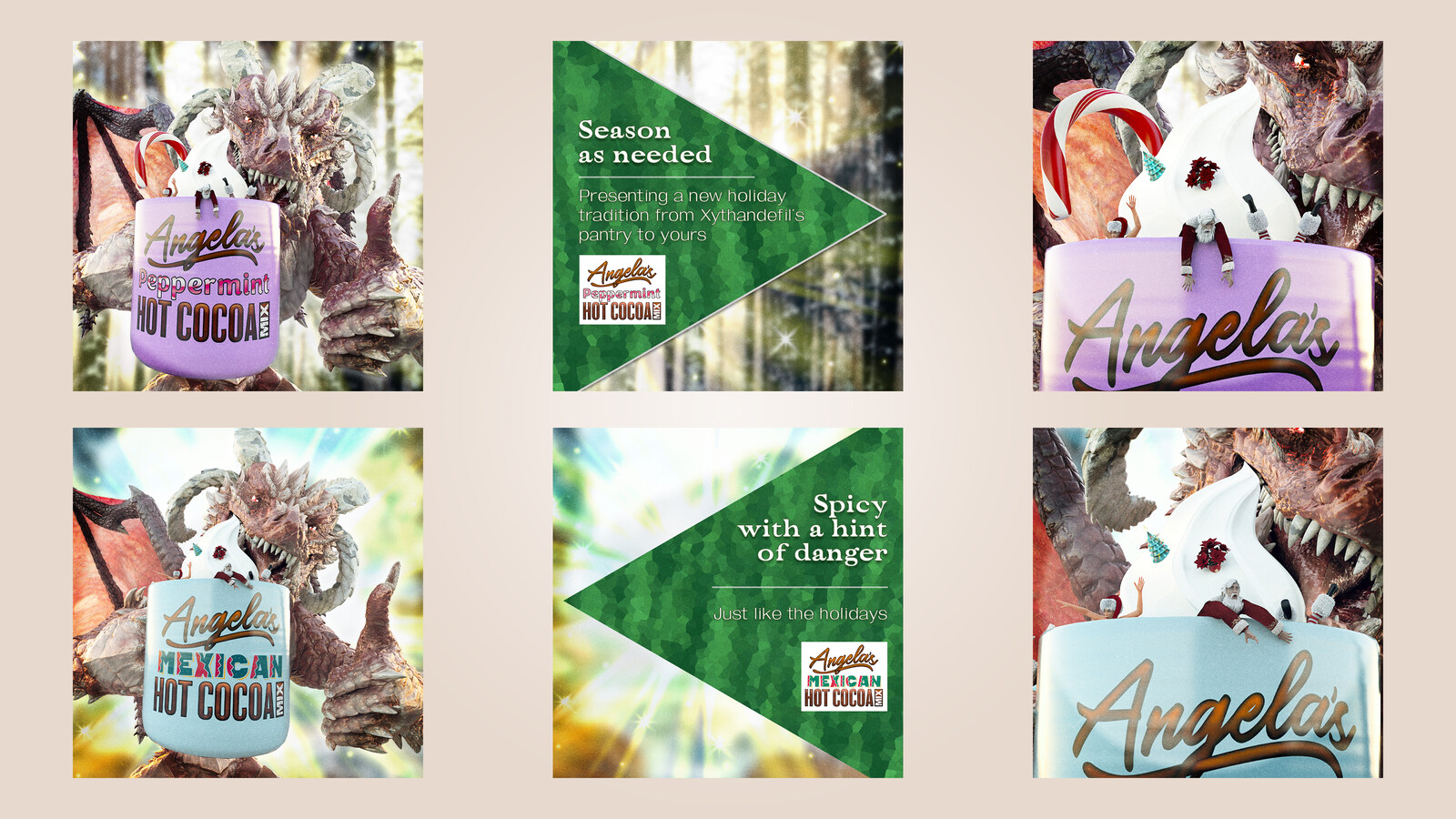 3-Image Instagram Sequences (Set of 2)
