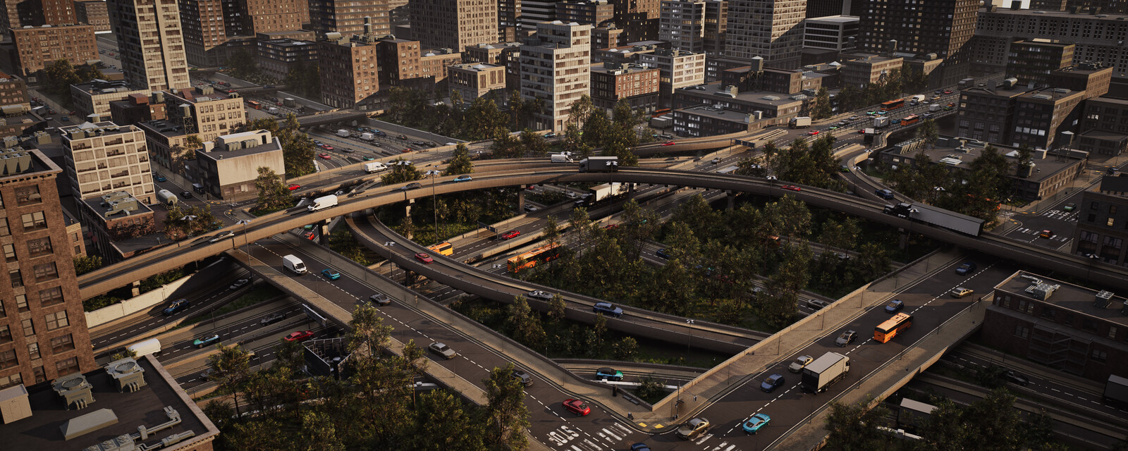 Large City Environment - Speed Environment