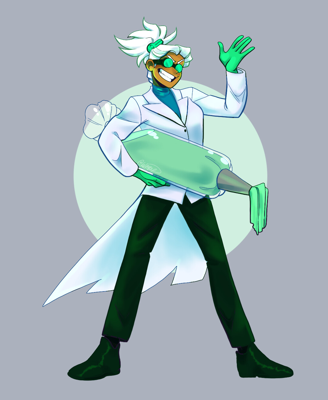 ArtStation Dr. Wasabi Cookie