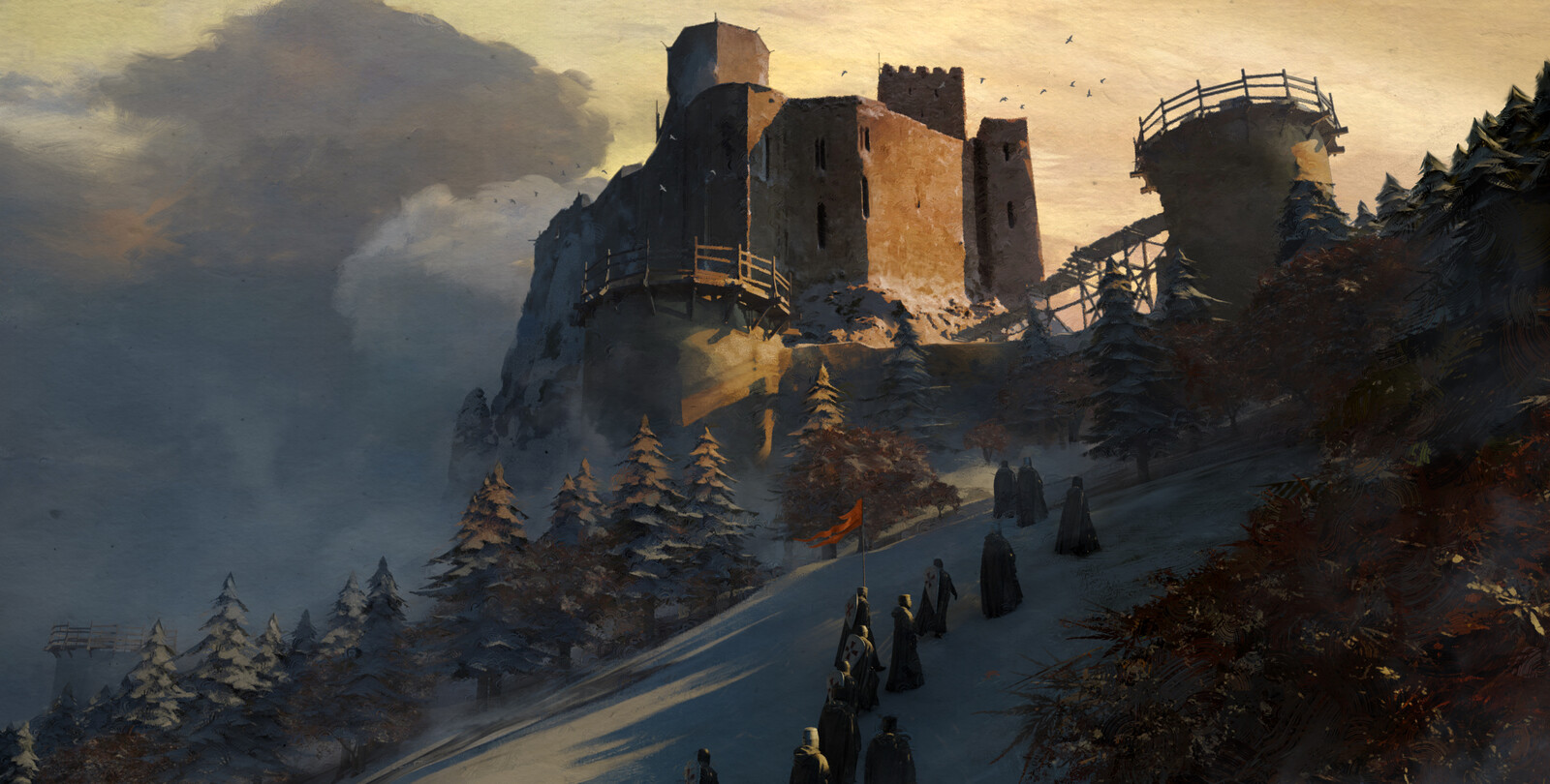Returning home