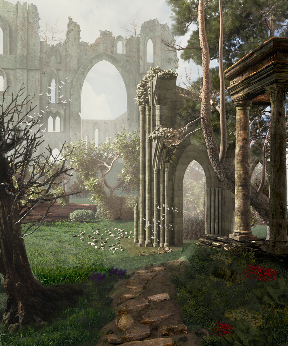 artstation-elven-ruins