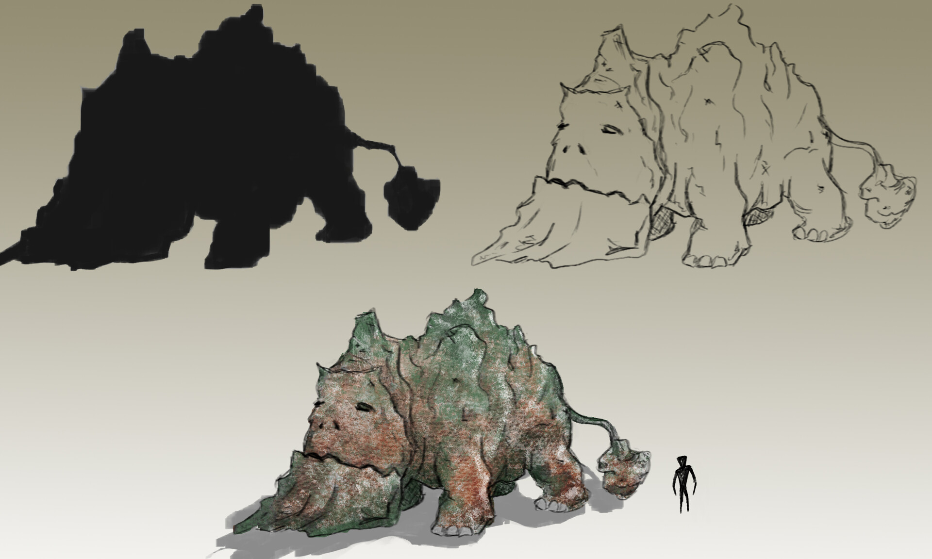 ArtStation Monster design