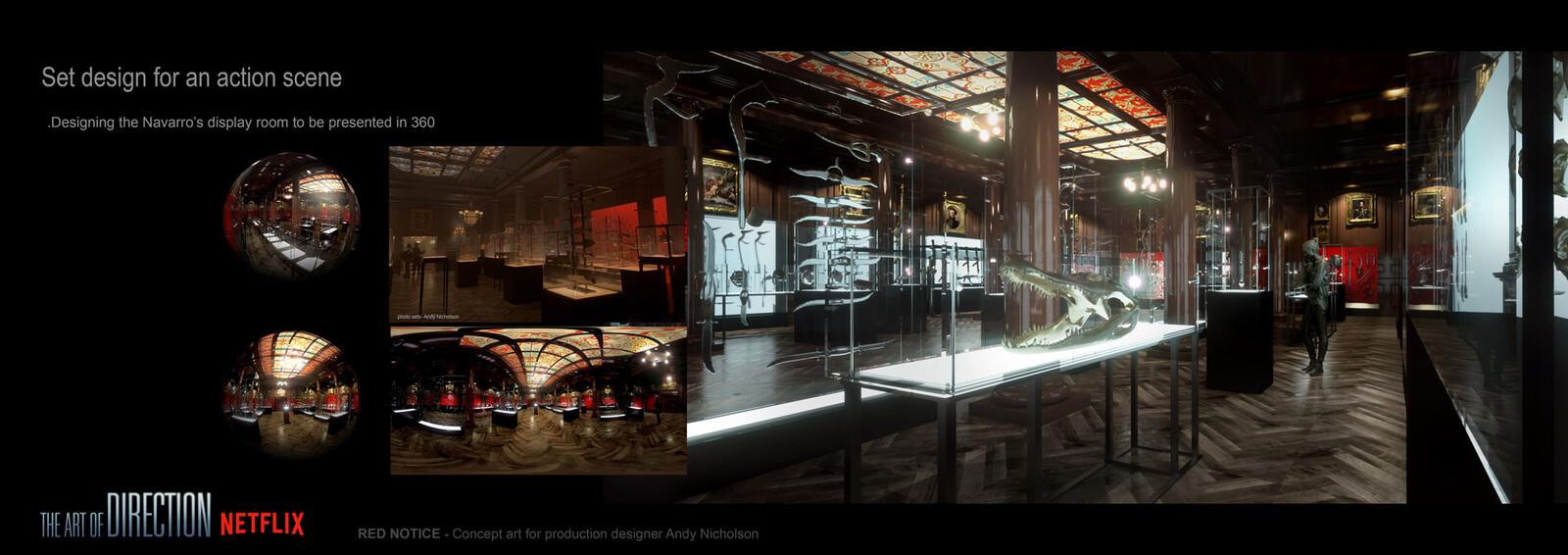 Sets - display room