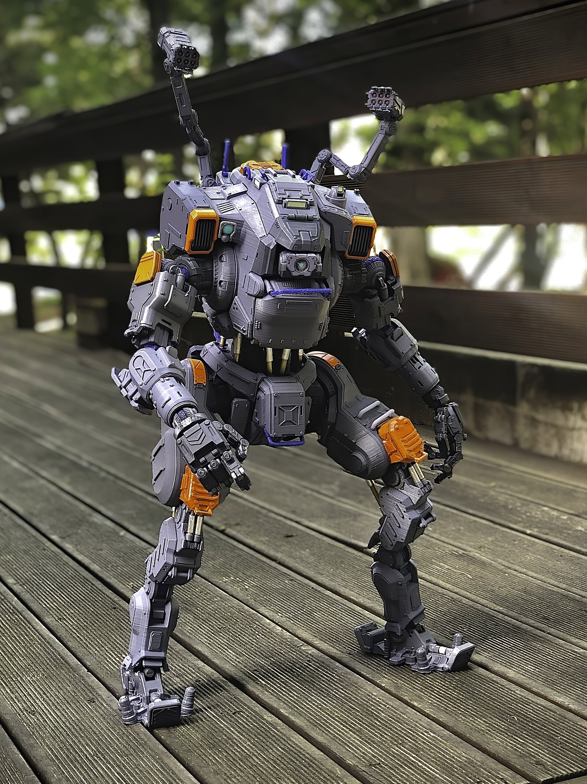 ArtStation Titanfall2 BT-7274 1/12 scale Action Figure Blueprint