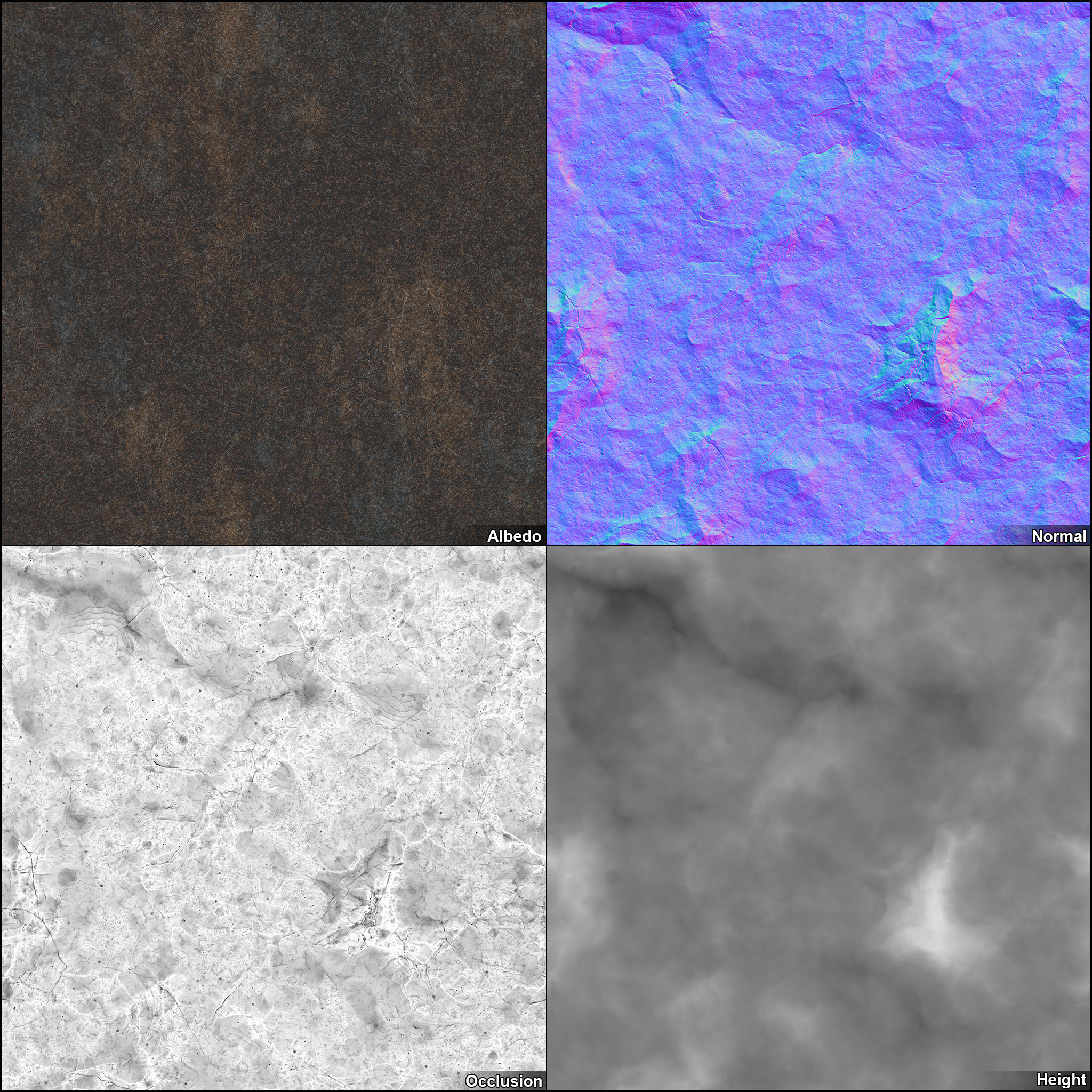 Material Texture Breakdowns