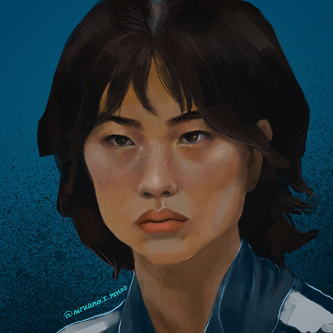 ArtStation - Sae Byeok portrait